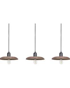 Loftlampe MANJEERA Mangotræ Mørkebrun