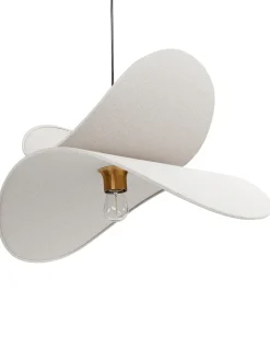 Loftlampe MASCOTA Hør Lysegrå
