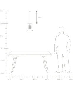 Loftlampe MAVONE Metal Hvid