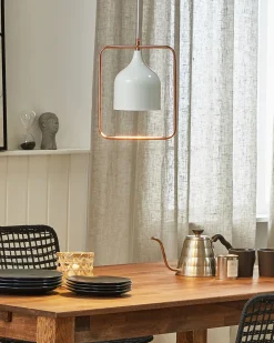 Loftlampe MAVONE Metal Hvid