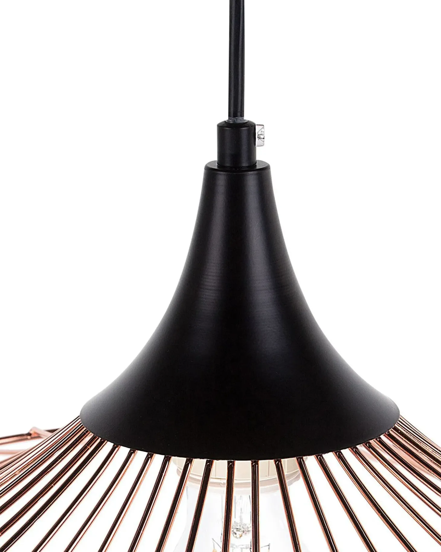 Loftlampe MAZARO Metal Kobber
