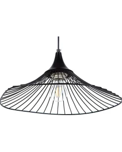 Loftlampe MAZARO Metal Sort