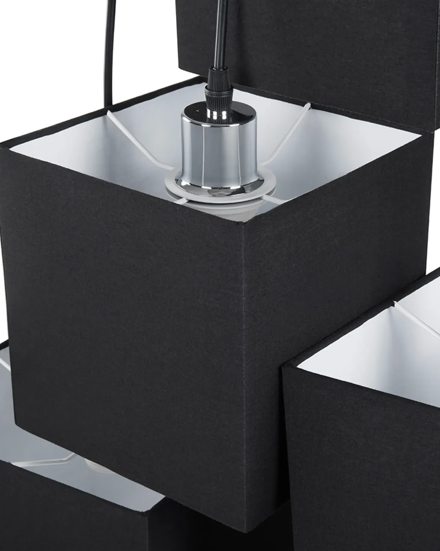 Loftlampe MESTA Sort