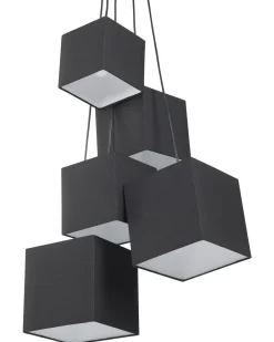 Loftlampe MESTA Sort