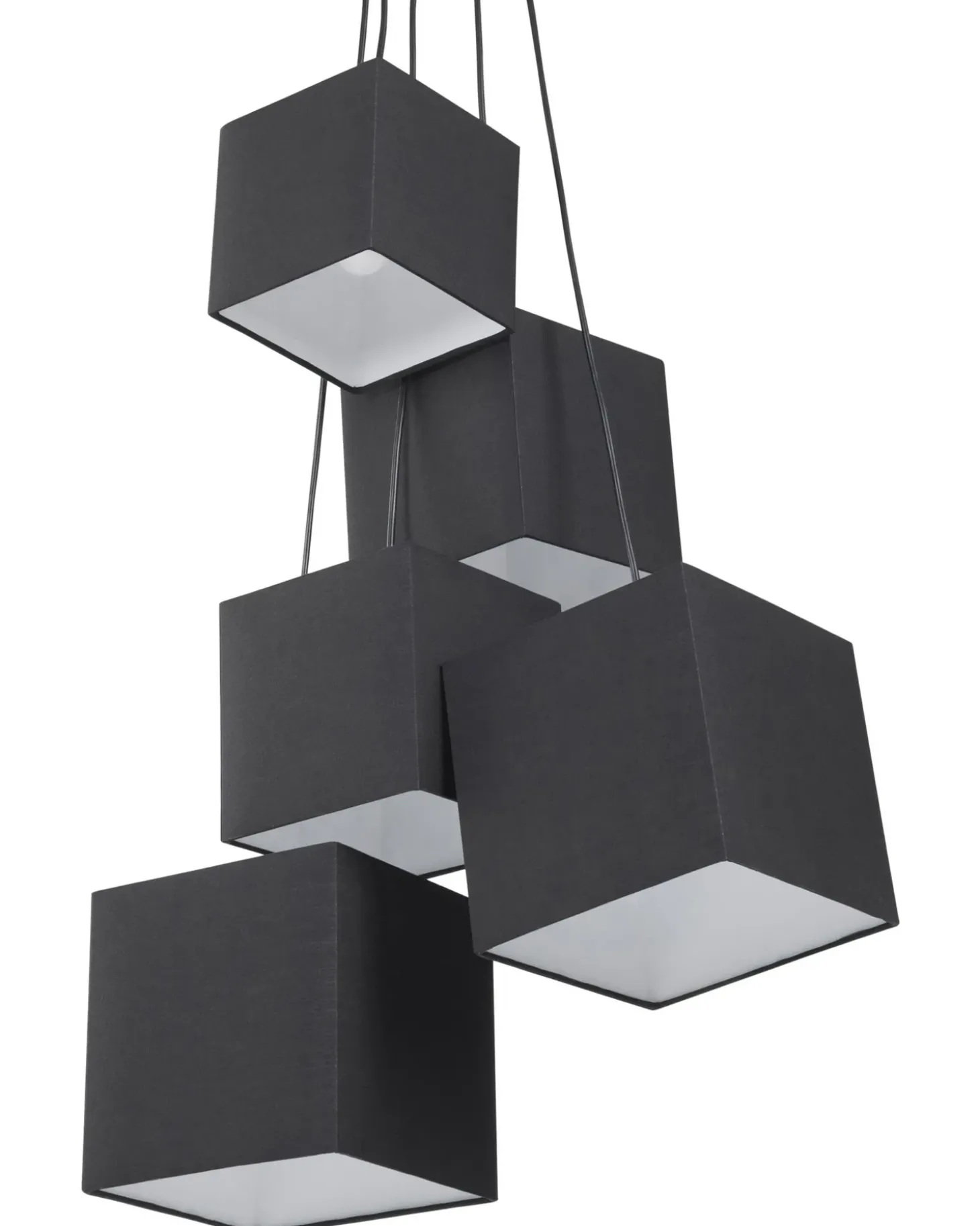Loftlampe MESTA Sort