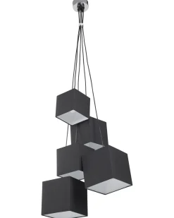 Loftlampe MESTA Sort