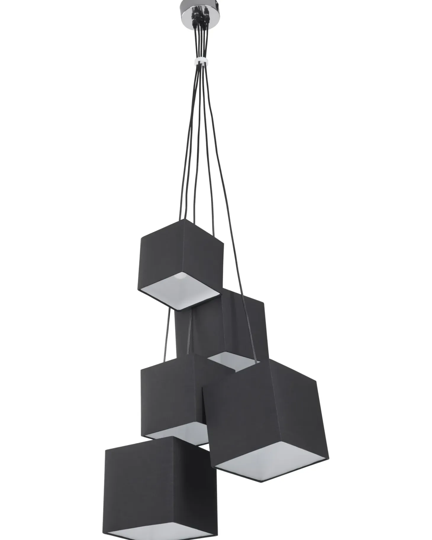 Loftlampe MESTA Sort