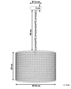 Loftlampe MEZEN Metal Grå