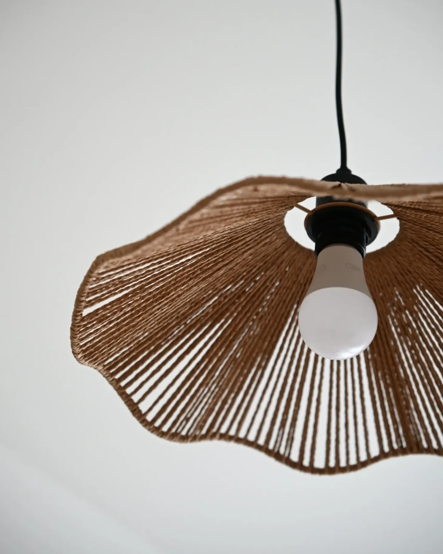 Loftlampe MIGORI Papir Naturlig