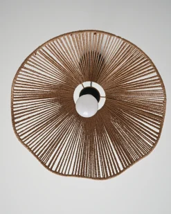 Loftlampe MIGORI Papir Naturlig
