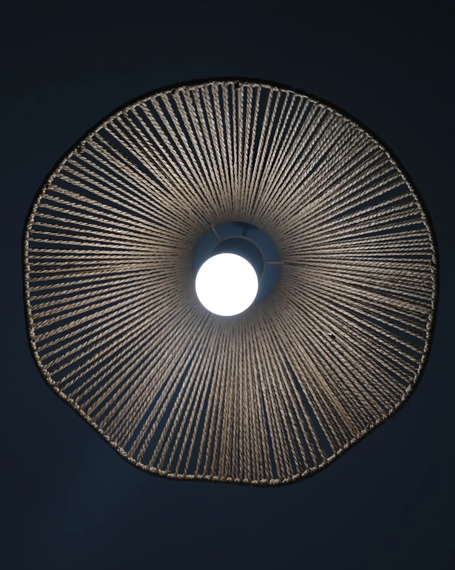 Loftlampe MIGORI Papir Naturlig