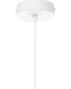 Loftlampe MIGUELETE Papmaché Hvid