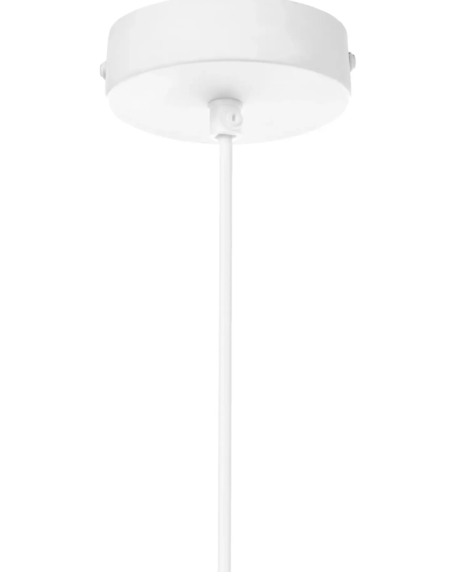 Loftlampe MIGUELETE Papmaché Hvid