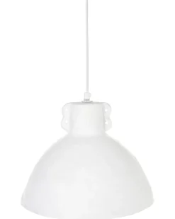 Loftlampe MIGUELETE Papmaché Hvid