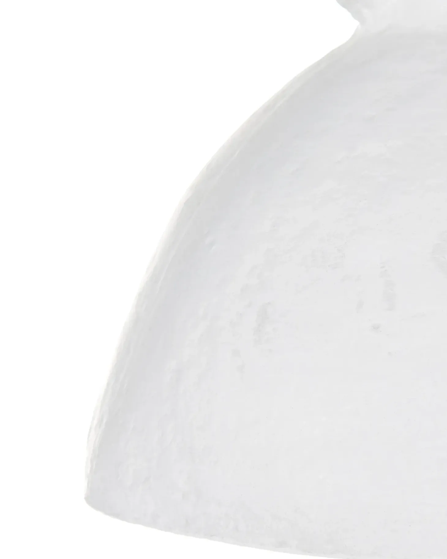 Loftlampe MIGUELETE Papmaché Hvid