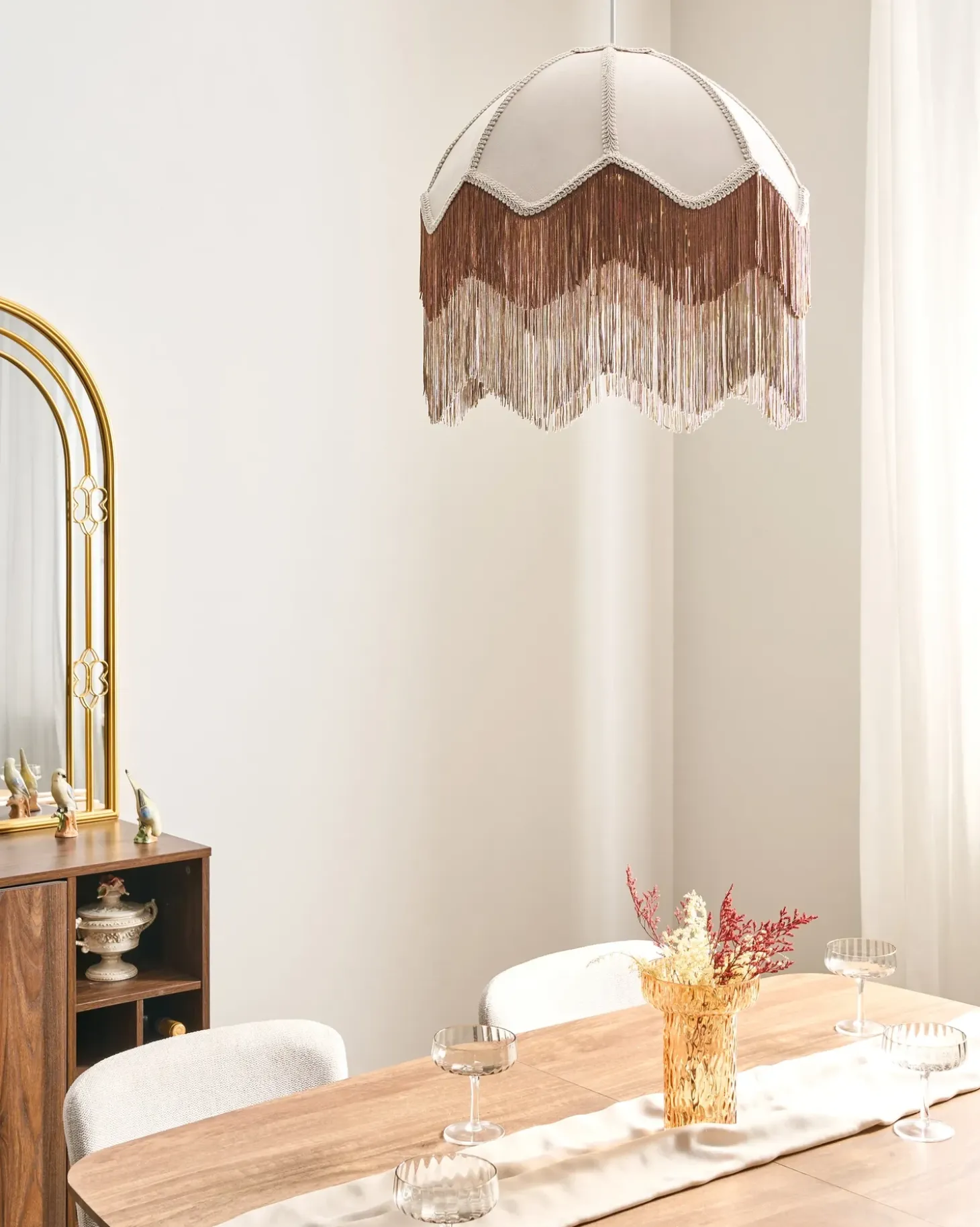 Loftlampe MILAGRO Beige
