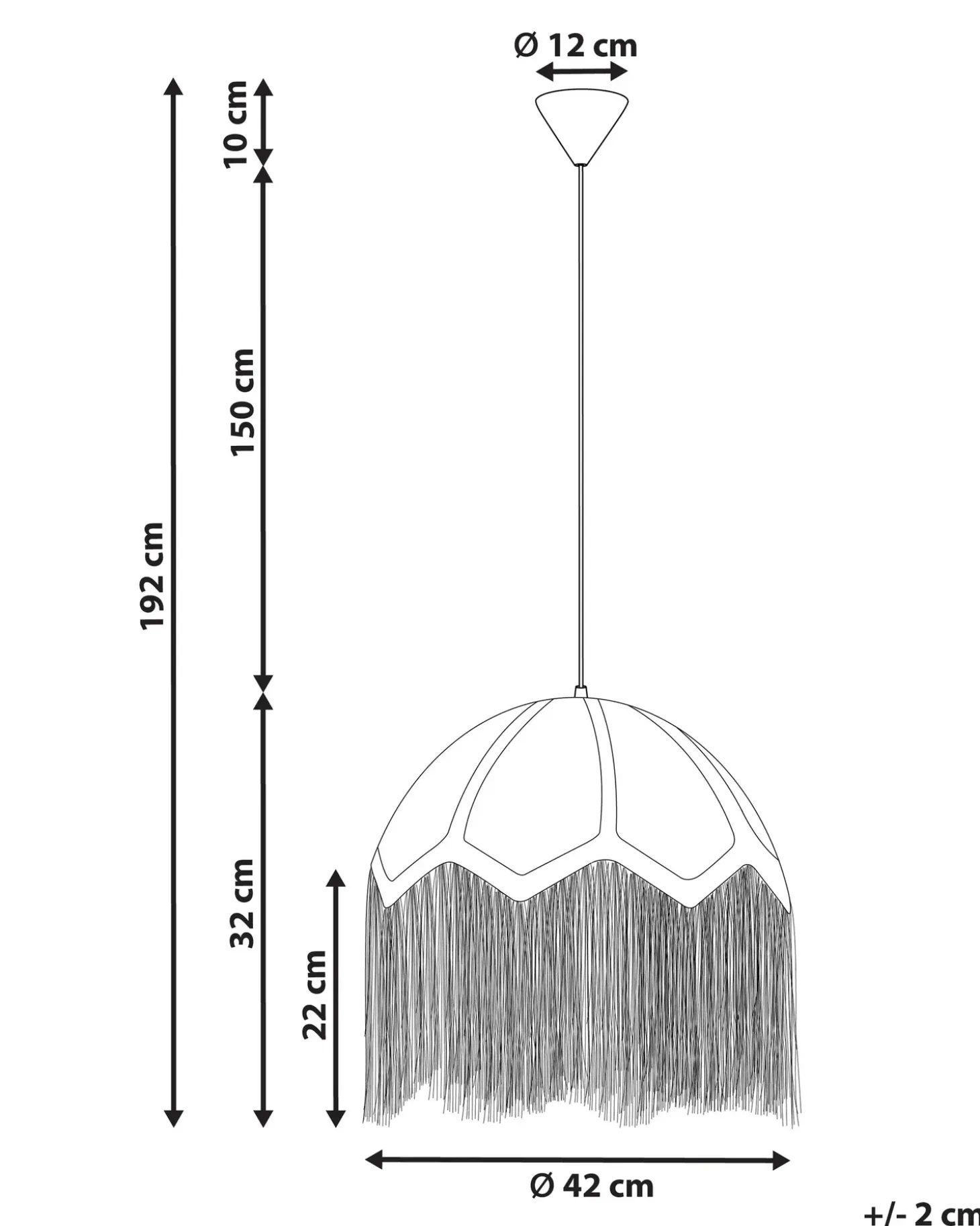 Loftlampe MILAGRO Blå