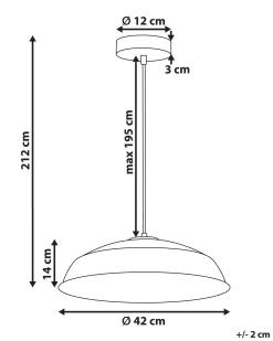 Loftlampe MINILLAS Metal Sort