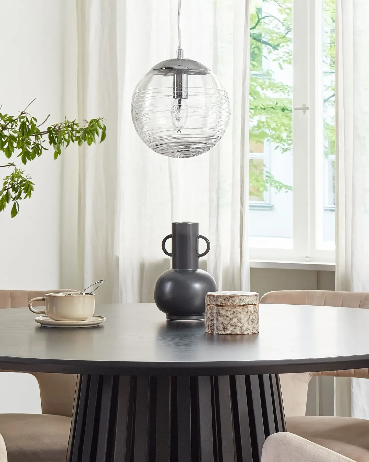 Loftlampe MIRNA Glas Transparent