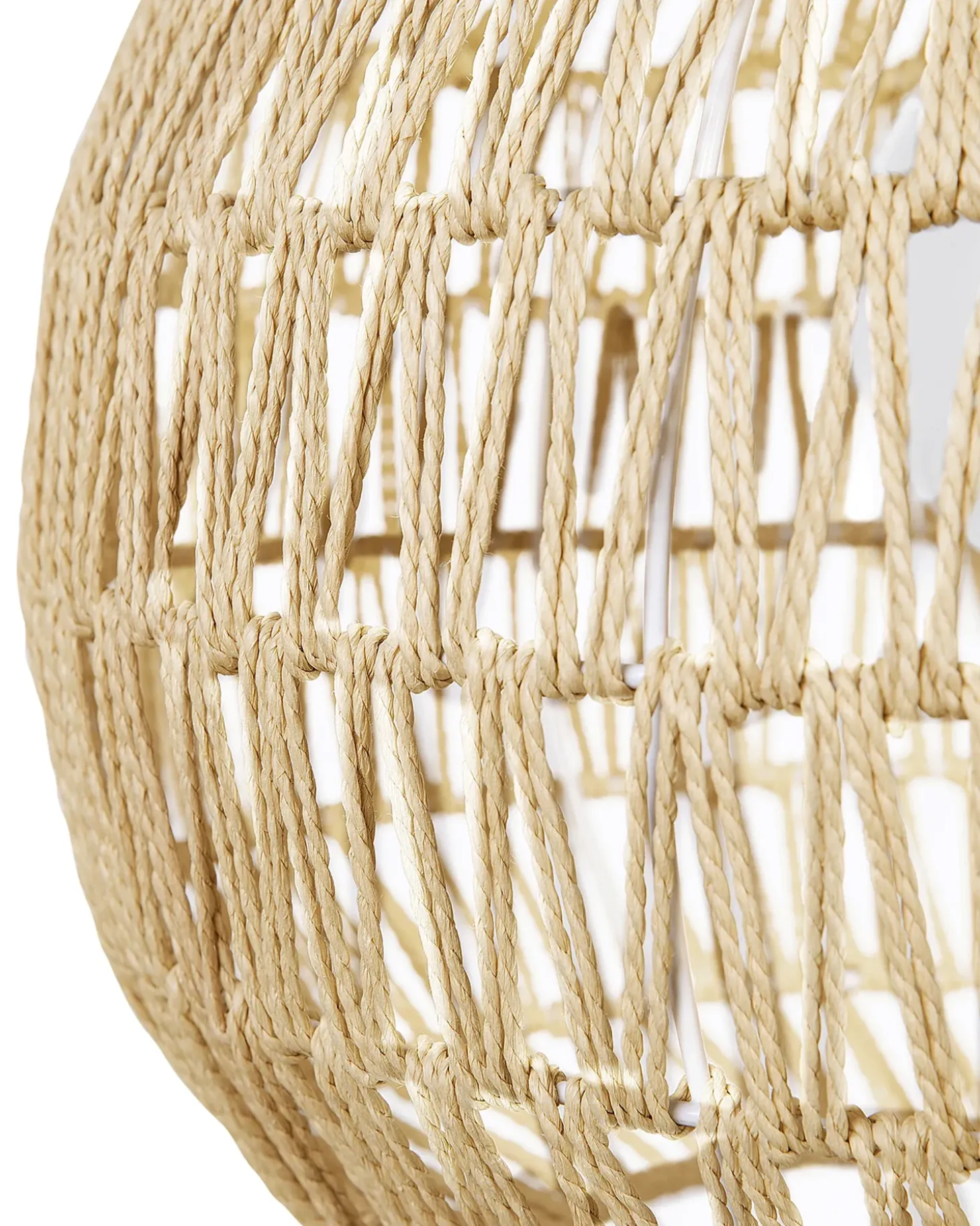 Loftlampe MOLOPO papirreb Sand Beige