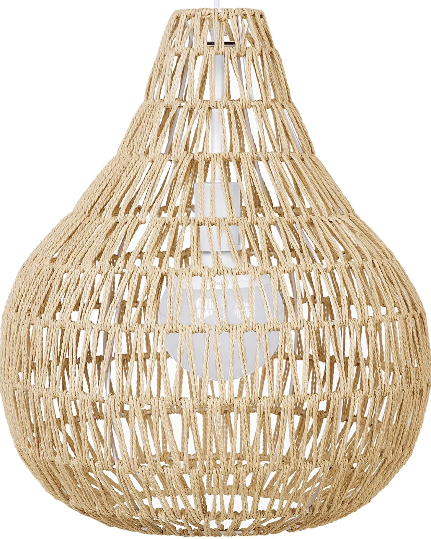 Loftlampe MOLOPO papirreb Sand Beige