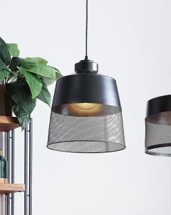 Loftlampe MUGA Metal Sort