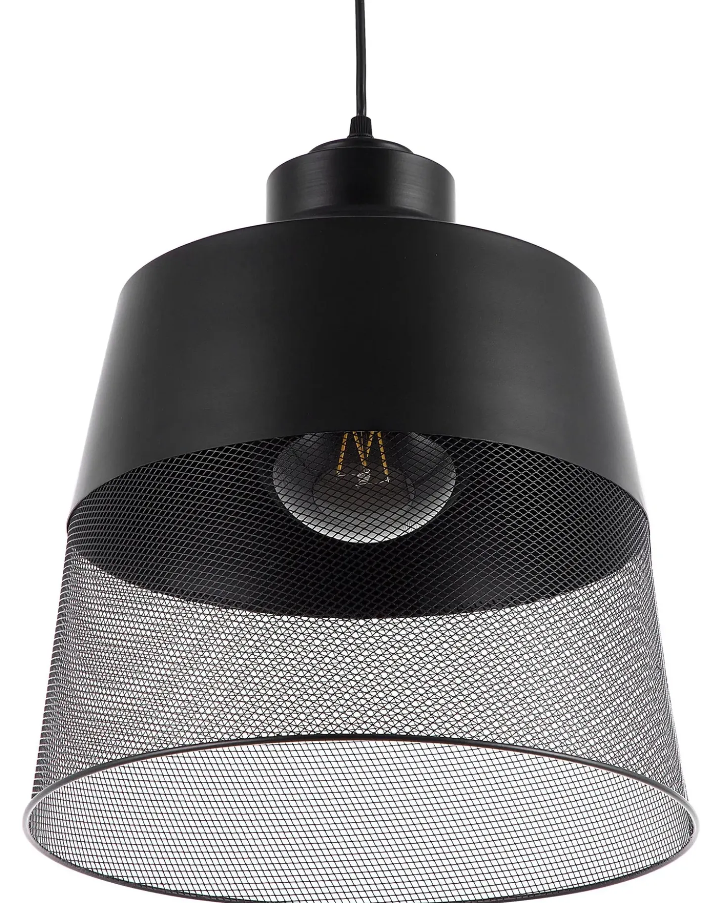 Loftlampe MUGA Metal Sort