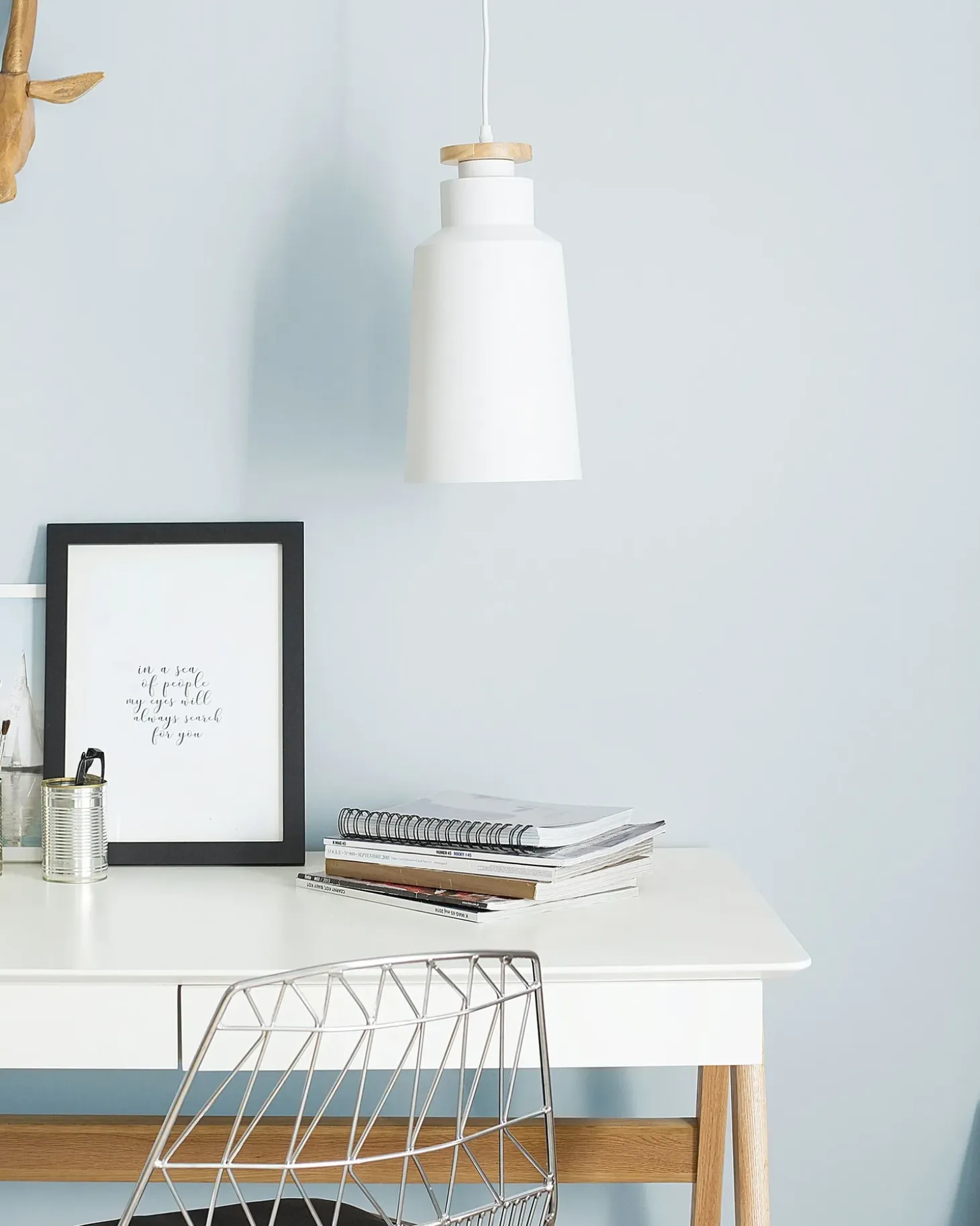 Loftlampe NEVA Metal Hvid