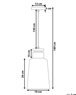 Loftlampe NEVA Metal Hvid