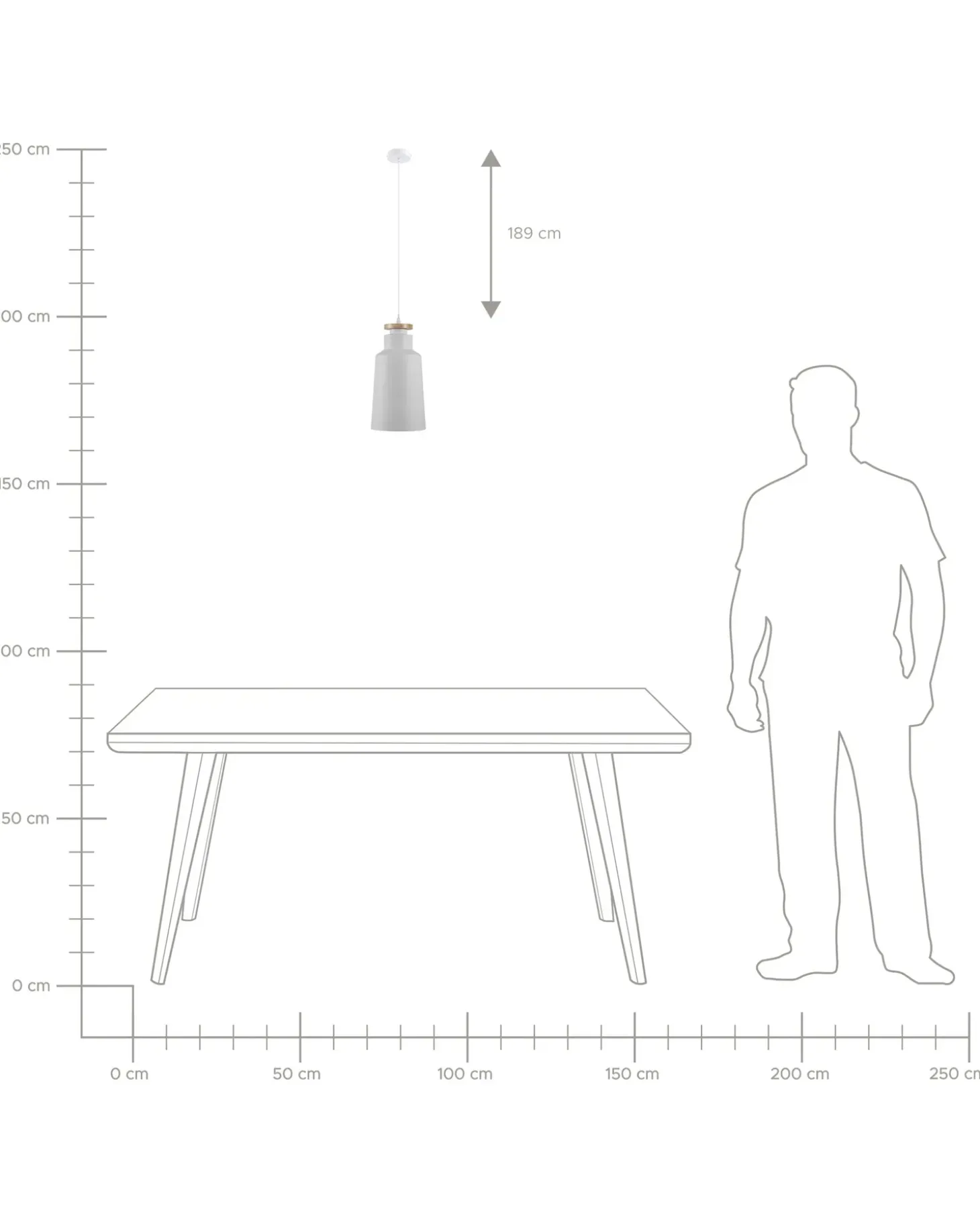 Loftlampe NEVA Metal Hvid