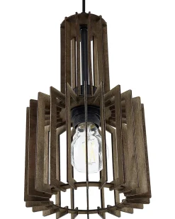 Loftlampe NIARI Mørkebrun
