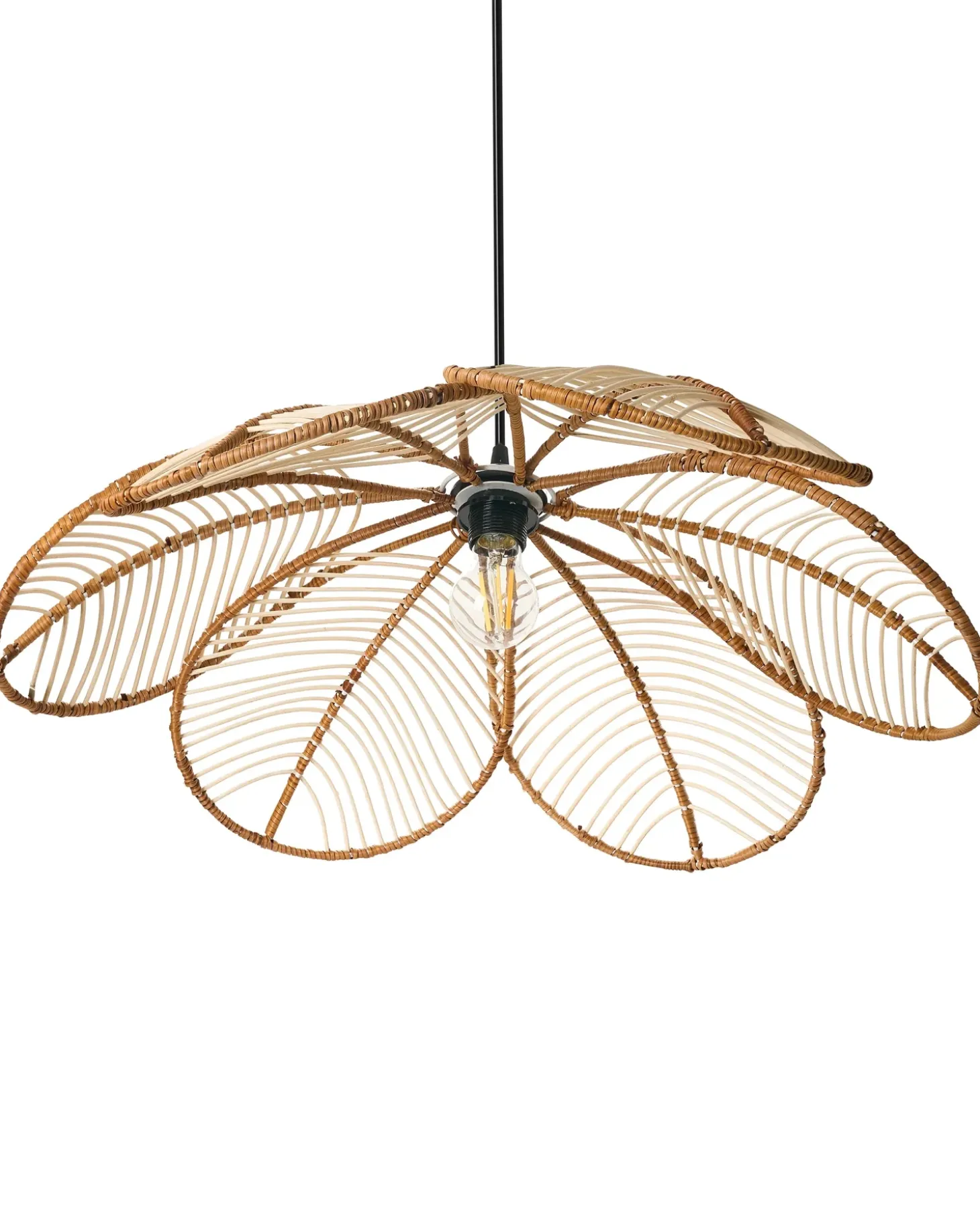 Loftlampe NIGUA Rattan Naturlig