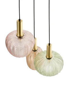 Loftlampe NJORO Glas Multifarvet