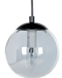 Loftlampe NOEL Glas Sort