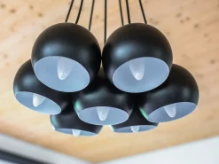 Loftlampe OLZA Metal Sort