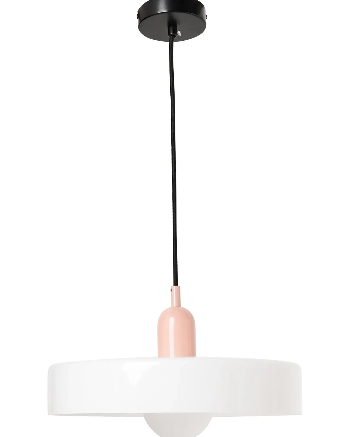 Loftlampe PAALA Glas Hvid