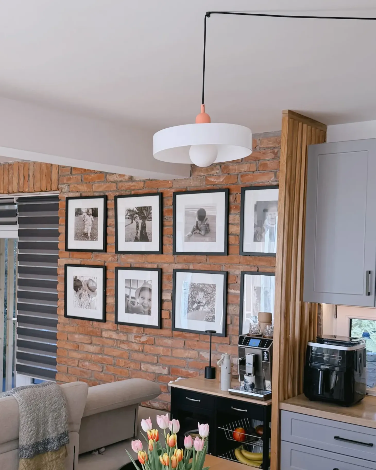 Loftlampe PAALA Glas Hvid