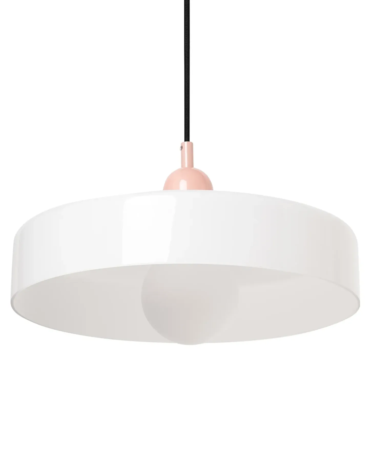 Loftlampe PAALA Glas Hvid