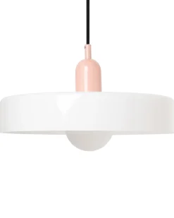 Loftlampe PAALA Glas Hvid