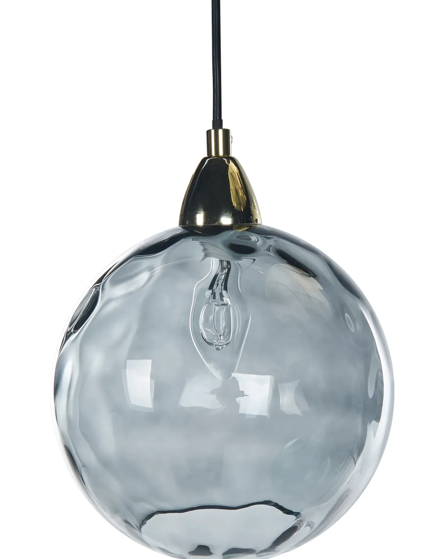 Loftlampe PABELLON Glas Blå