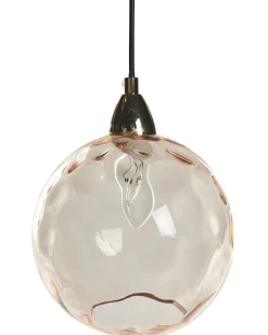 Loftlampe PABELLON Glas Rød