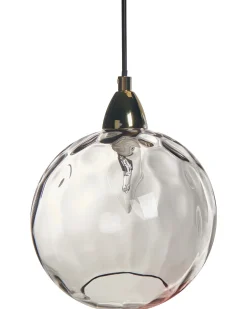 Loftlampe PABELLON Glas Rød