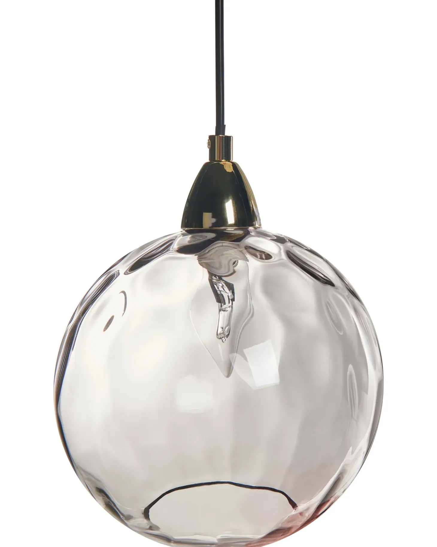 Loftlampe PABELLON Glas Rød
