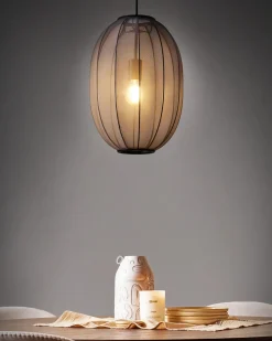 Loftlampe PADAMO Sort