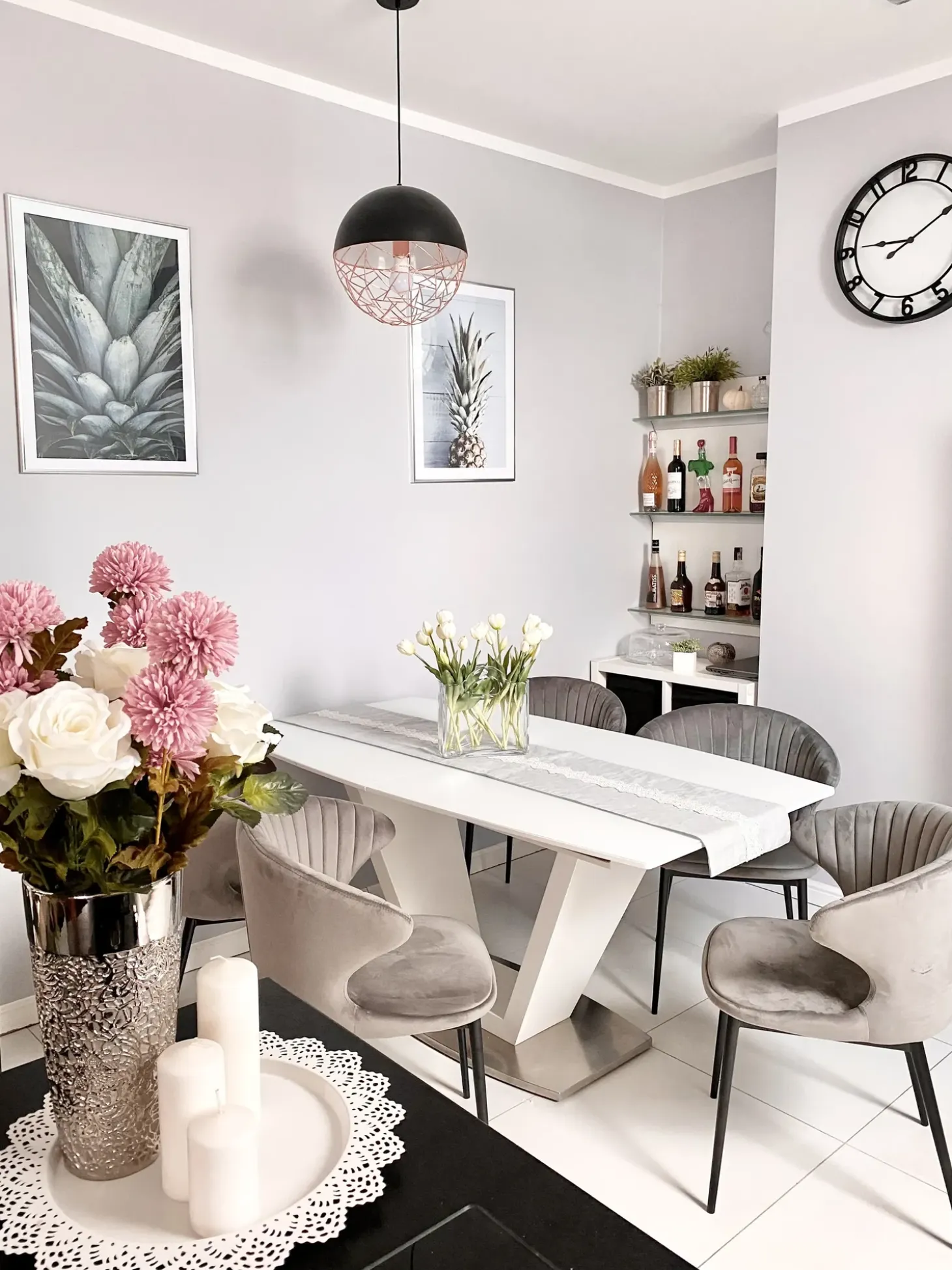 Loftlampe PADMA Metal Sort