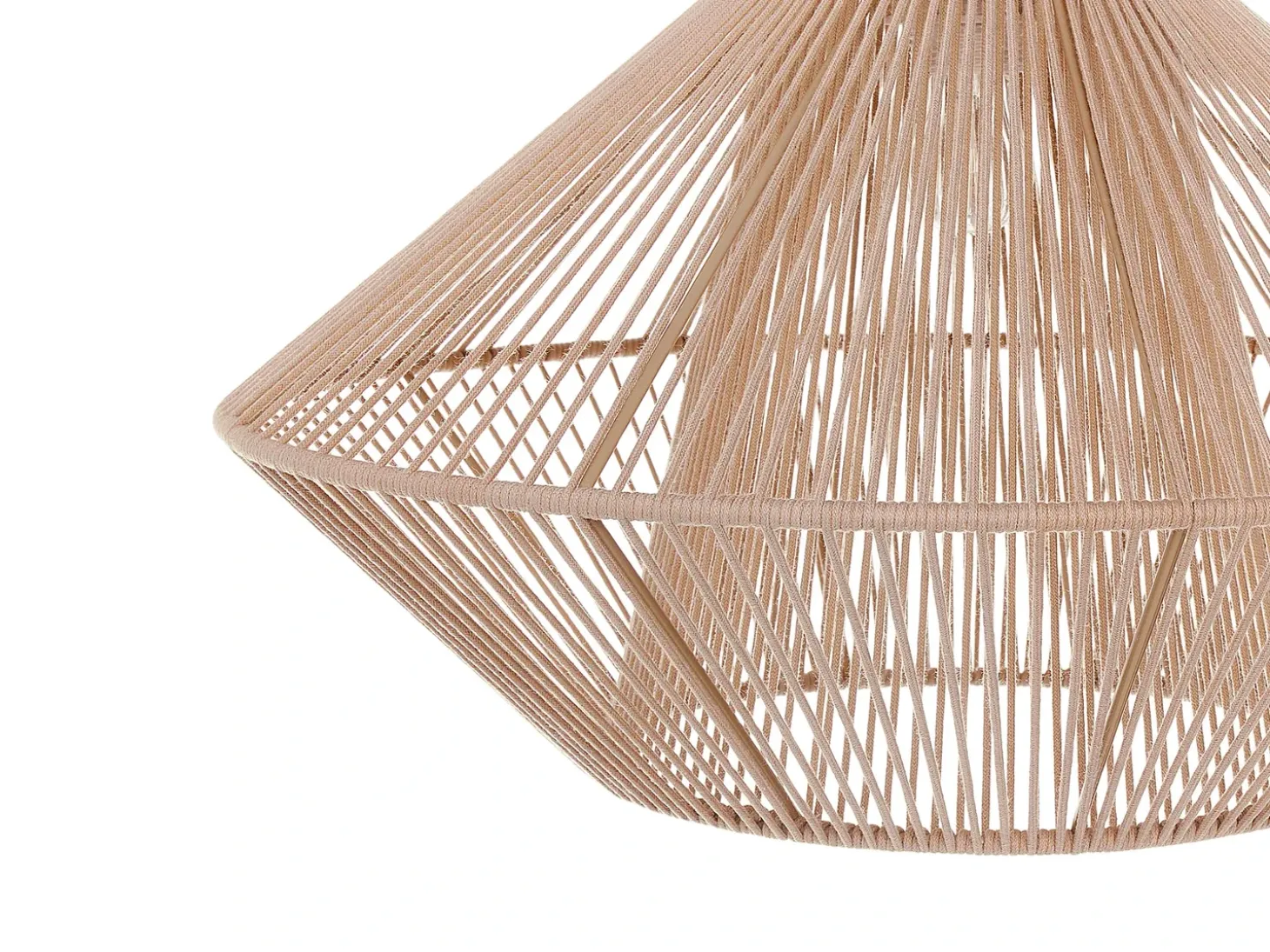 Loftlampe PALMETTO Bomuld Beige