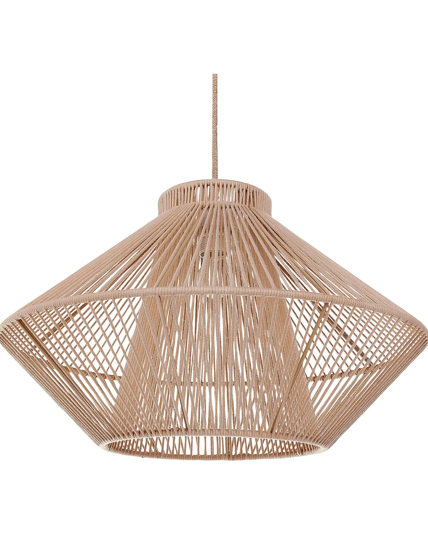 Loftlampe PALMETTO Bomuld Beige