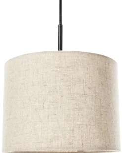 Loftlampe PARGUAZA Hør Lys Beige