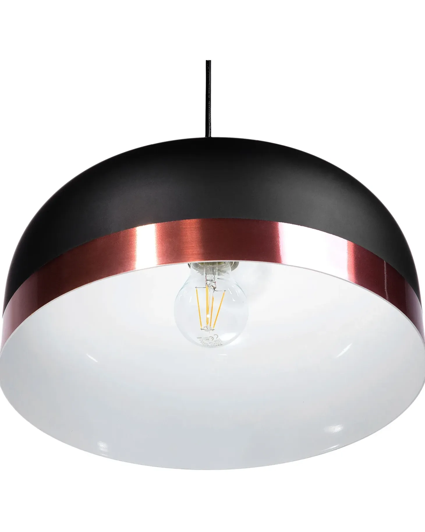 Loftlampe PARINA Metal Sort