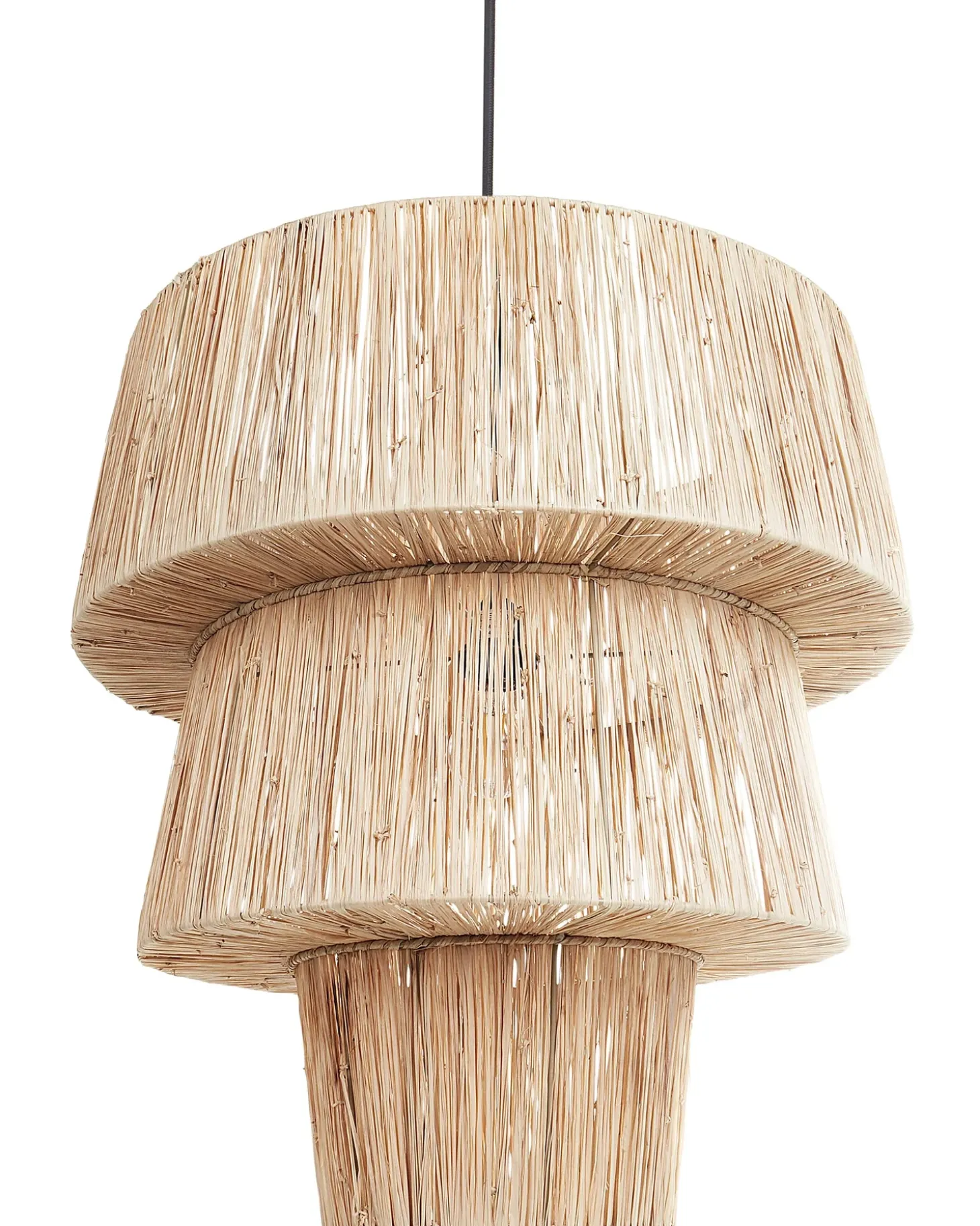 Loftlampe PREMAT Flet Naturlig